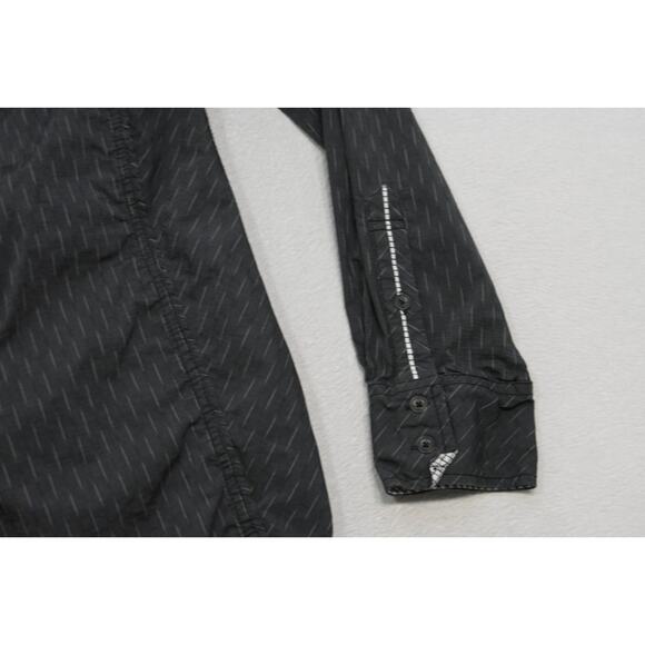 BKE Buckle Black Label Standard Fit Gray Long Sleeve Stretch Mens Size Large - Picture 6 of 9